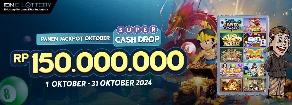 Super Cash Drop Panen Jackpot Oktober